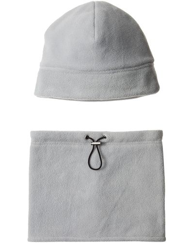 Amazon Essentials Fleece Hat and Gaiter Set Mütze - Grau