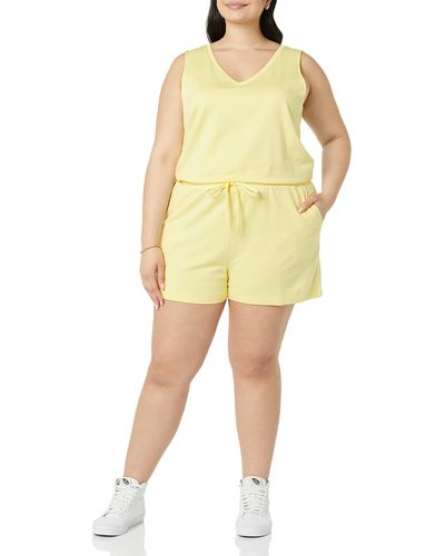 Yellow Playsuits for Women | Lyst