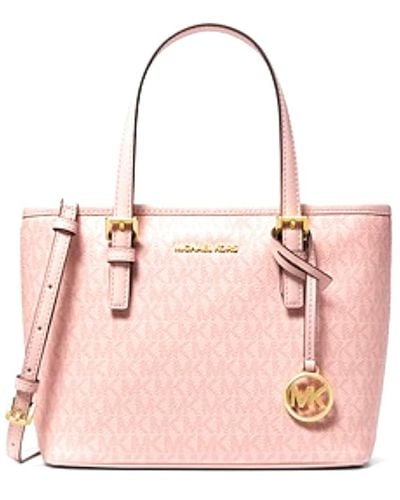 Michael Kors XS Carry All Jet Set Travel s Tote - Pink