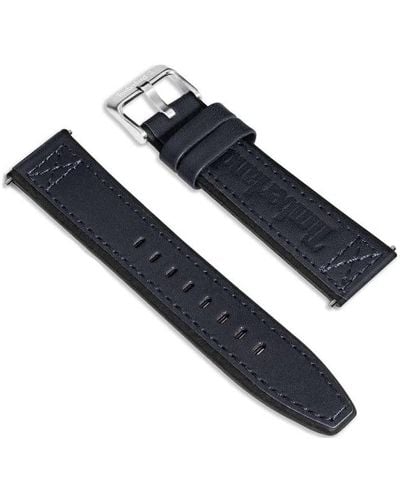 Timberland Analog Quarz Uhr mit Leder Armband TDOUL0000504 - Blau