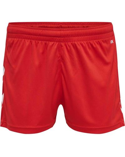 Hummel Shorts für Frauen hmlCORE - Rot