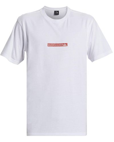 Quiksilver T-Shirt for - T-Shirt - Männer - S - Weiß