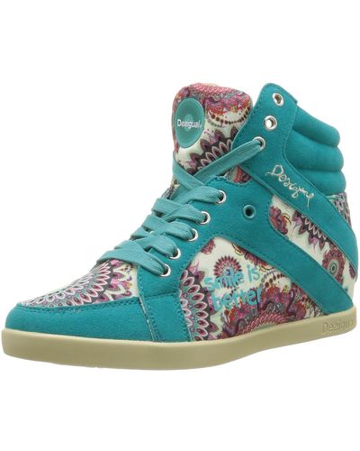 Desigual Trainer Wedge Low 2 Outdoor - Blue