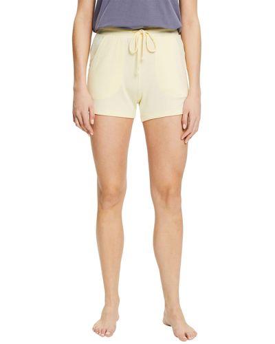 Esprit Bodywear Rcs Shorts Pyjama Bottom - Natural