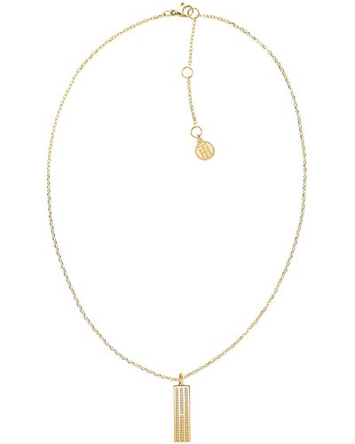 Tommy Hilfiger Jewelry Collar para Mujer de Acero inoxidable con cristales - 2780420 - Metálico