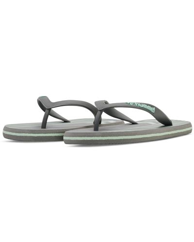 Hummel Multi Stripe Flip Flop Erwachsene Athleisure Sandal & Pool Slippers Mit Atmungsaktiv - Schwarz