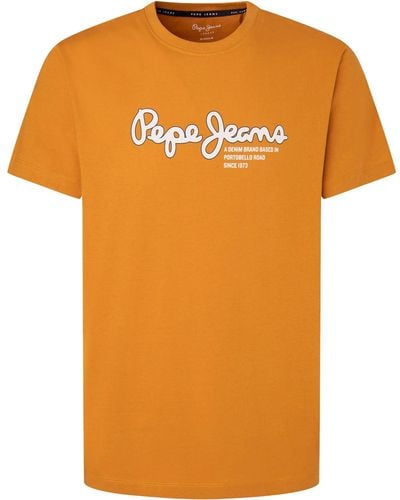 Pepe Jeans Wido T-Shirt - Naranja