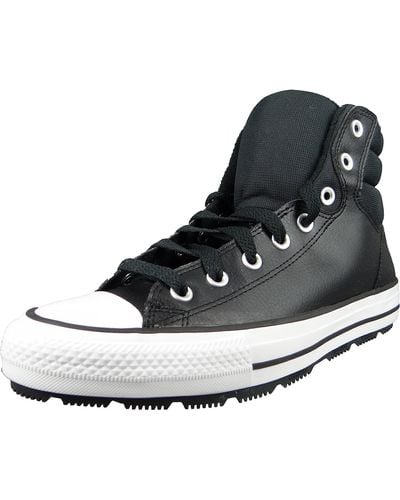 Converse Chuck Taylor All Star Faux Leather Berkshire Boot - Zwart