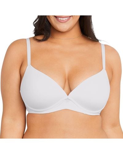 Maidenform One Fab Fit Bügelloser Dm2301 Demi BH - Weiß