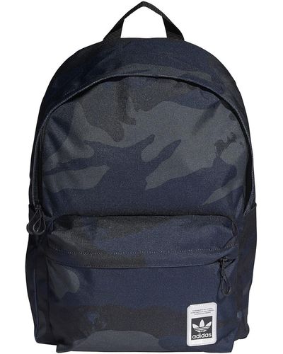 adidas Camo Cl Bp Sport Backpack Unisex - Adult, Grey Six/legend Ink/black, Ns, Sporty - Blue