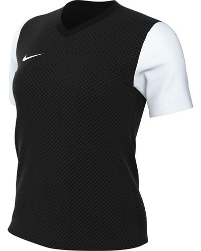 Nike W NK DF Tiempo Prem II JSY SS T-Shirt - Nero