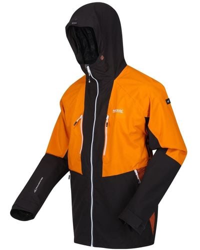 Regatta Sacramento Ix Full Zip Rain Jacket M - Orange