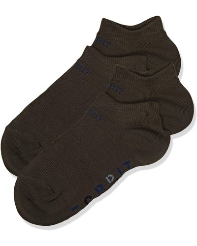 Esprit Kind Korte Sokken Foot Logo 2-pack K Sn Katoen Kort Eenkleurig Multipack 2 Paar - Zwart