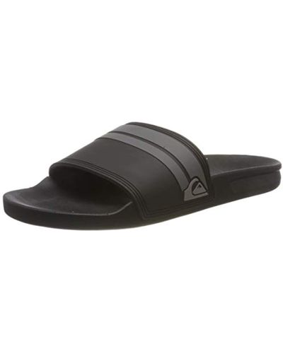 Quiksilver Rivi Slide-slider Sandals For Open Toe - Black
