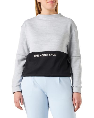 The North Face North Face Felpa-NF0A5IF2GAU TNF Light Grey Heather-TNF Black XL - Bianco