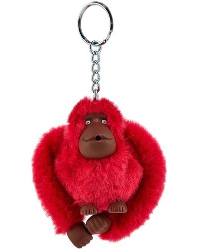 Kipling Portachiavi da donna Monkeyclip M Pack10 - Rosso