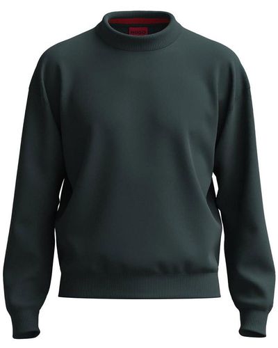 HUGO San Matia-c Knitted Sweater - Grün
