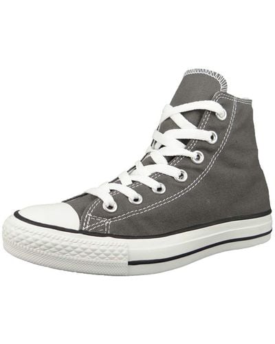 Converse Schuhe Chuck Taylor All Star Hi Charcoal - White