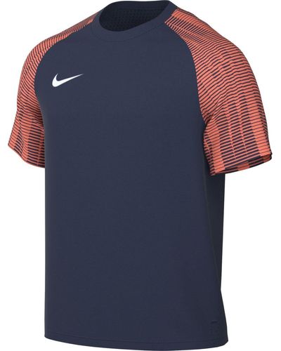 Nike M NK DF Academy JSY SS T-Shirt - Blu