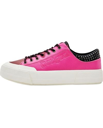 Desigual Shoes_New Crush Logo - Pink