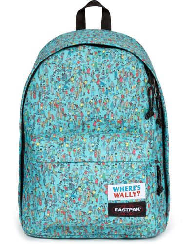 Eastpak Rucksack Where is Wally x Modell Out Of Office Farbe Wally Pattern Blue - Blau