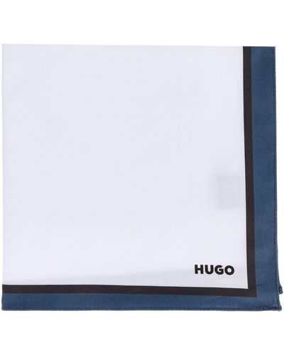 HUGO Pocketsquare 33 X 33 Cm Pocket Square - White