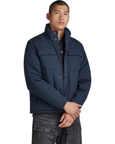 G-Star RAW Foundation Padded Jacke - Azul