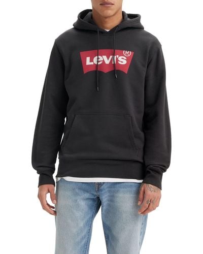 Levi's Standard Graphic Sweatshirt - Negro