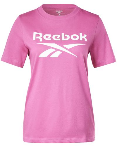 Reebok Identità T-Shirt - Rosa