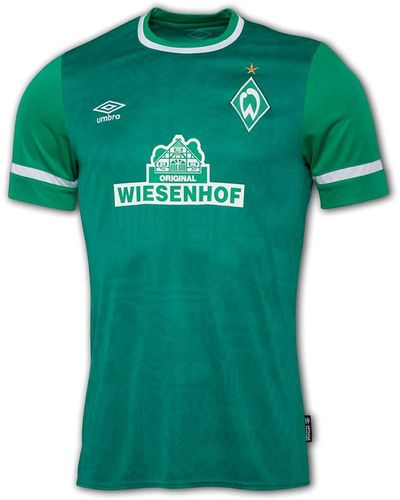 Umbro SV Werder Bremen Trikot Home 2021/2022 grün/weiß