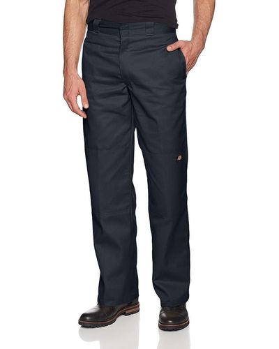 Dickies Loose Fit Double Knee Twill Work Pant - Blue