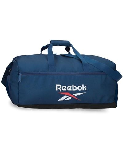 Reebok Ashland Travel Bag Blue 55x25x25cm Polyester 34.38l By Joumma Bags