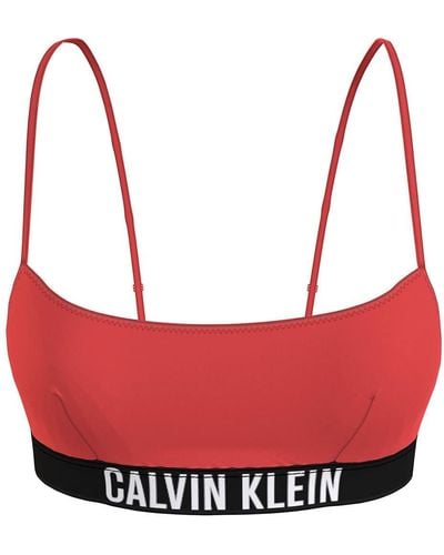 Calvin Klein Bralette-RP - Rosso