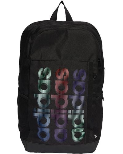 adidas 's Motion Linear Graphic Backpack - Black