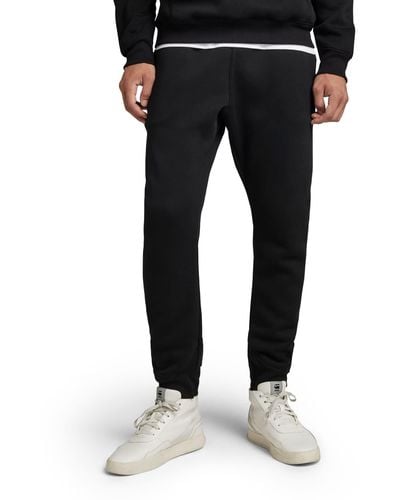 G-Star RAW , hombres Pantalones De Survêtement Premium Core Type C, Negro