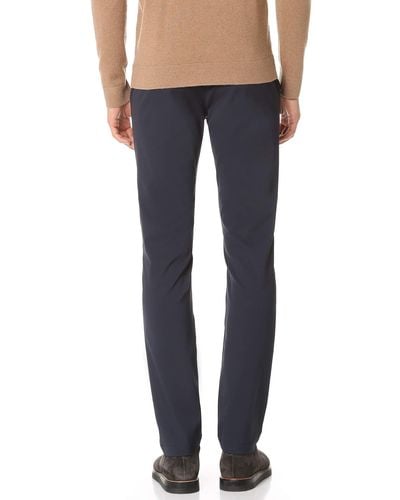 Theory Mens Zaine Neoteric Tailored Casual Pants - Blue