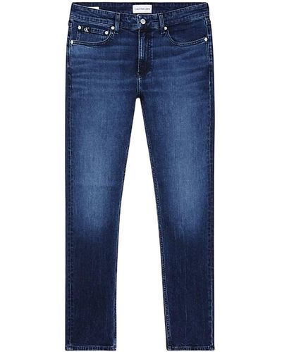 Calvin Klein Jeans Slim Tapered Fit darkblue - Blau