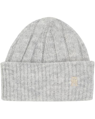 Tommy Hilfiger Knitted Hat Timeless Winter - Gris