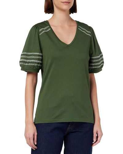 Naf Naf Margot Mc T-Shirt - Grün