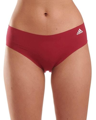 adidas Cheeky Hipster Knickers - Red