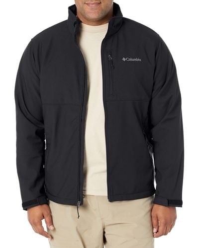 Columbia Ascender Softshell Jacket, Water & Wind Resistant - Black