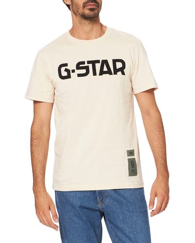 G-Star RAW Utility Flap Pocket T-Shirt - Blau