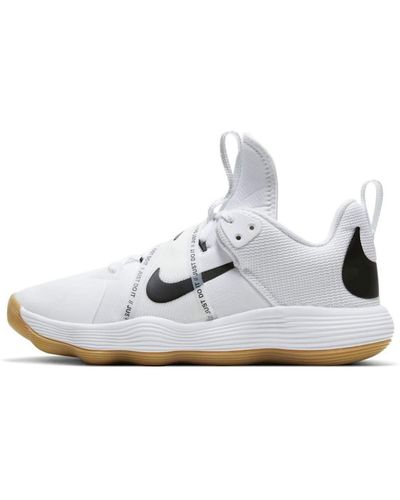 Nike , Volleyball Shoes Hombre, White, 47 EU - Gris