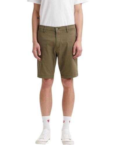 Levi's XX Chino Taper Shorts II Pantalones cortos casuales Hombre Bunker Olive Ltwt Mstwill - Verde
