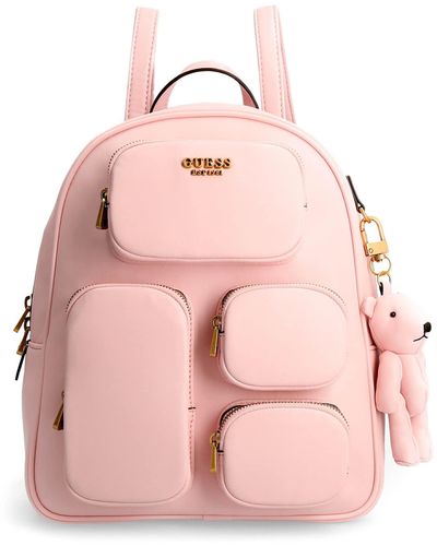 Guess Utility G Abey Backpack Powder Pink - Rose