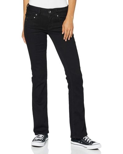 G-Star RAW Midge Saddle Bootcut-jeans Met Middelhoge Taille Voor - Zwart