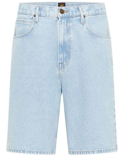 Lee Jeans Asher Casual Shorts - Blau