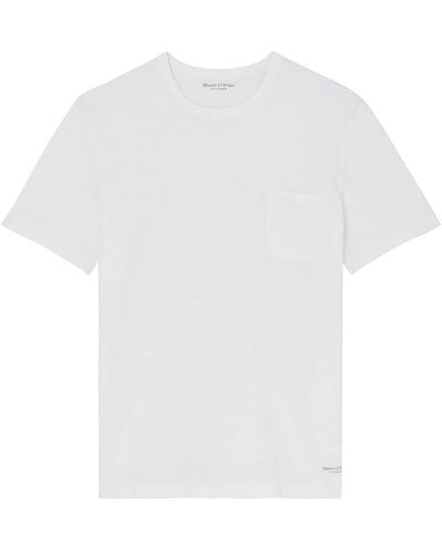 Marc O' Polo M23217651164 T-Shirt - Blanc