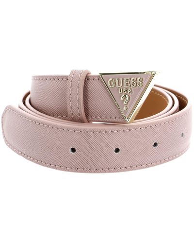 Guess Not Adjustable Belt W90 Rose - Pink