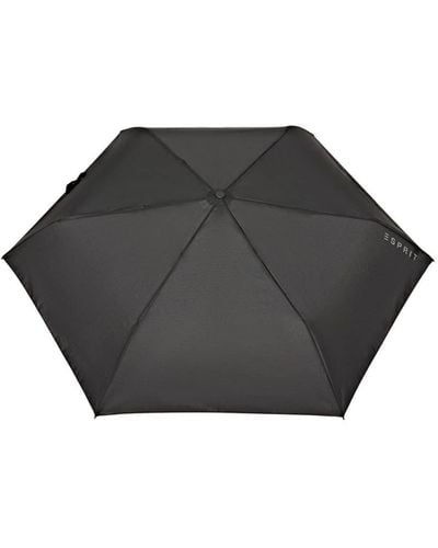 Esprit Easymatic Slimline Parapluie de poche 28 cm - Noir